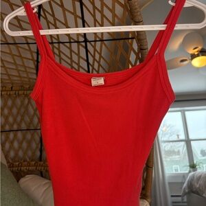 Aritzia Vibrant Red Camisole